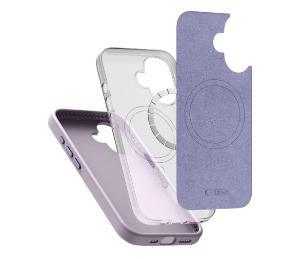 Tech-Protect Silicone Pure Magsafe do iPhone 16 mauve - 1296677 - zdjęcie 2